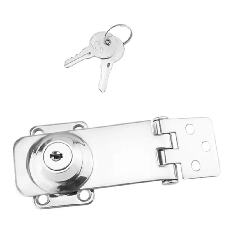 

Antirust Stainless Door Handle Lock Anti-theft Door Lever Latch With 2 Keys