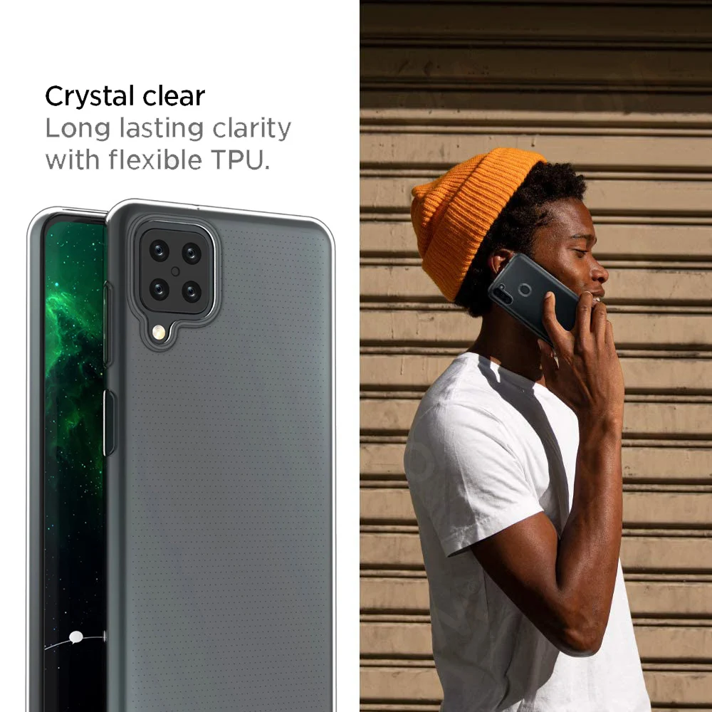 Case For Samsung Galaxy M12 TPU Silicone Clear Fitted Bumper Soft Case for Samsung Galaxy A12 Transparent Back Cover