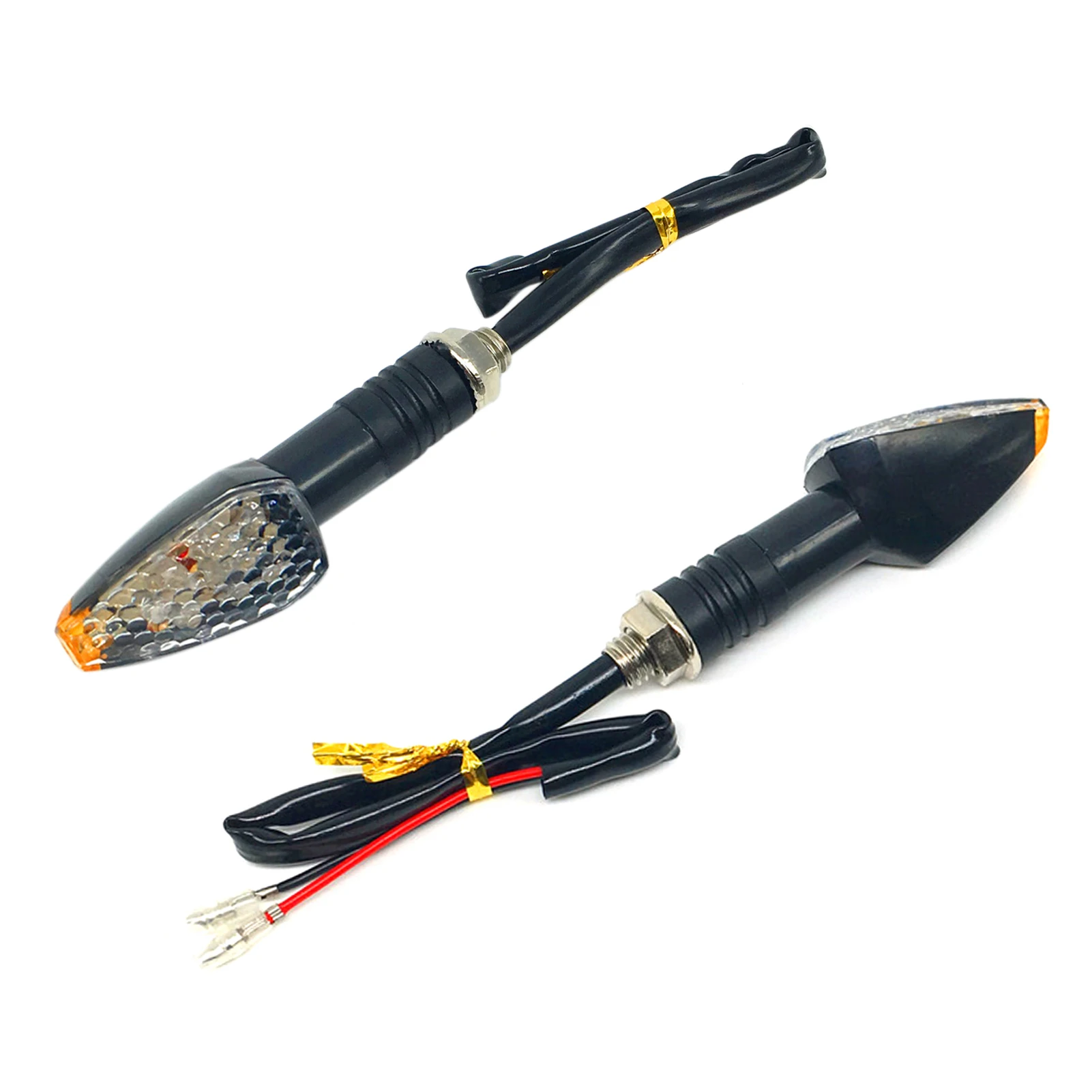

1Pcs Universal Motorcycle Turn Signal Light 10LED 12V Motorcycle Flashing Lights Amber Color Motorcycle Modification Accessories
