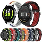 Ремешок Радужный для Realme Watch T1 S Proсиликоновый ремешок для Xiaomi Mi Watch Color 2, спортивный водонепроницаемый смарт-браслет, аксессуары