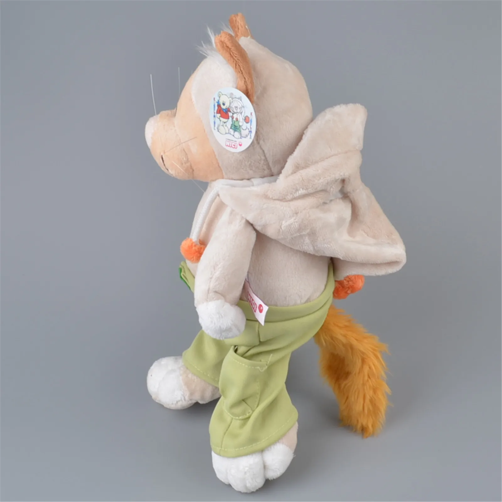 Милая леопардовая кошка 35 см плюшевые игрушки цивета кошки коала милые супер