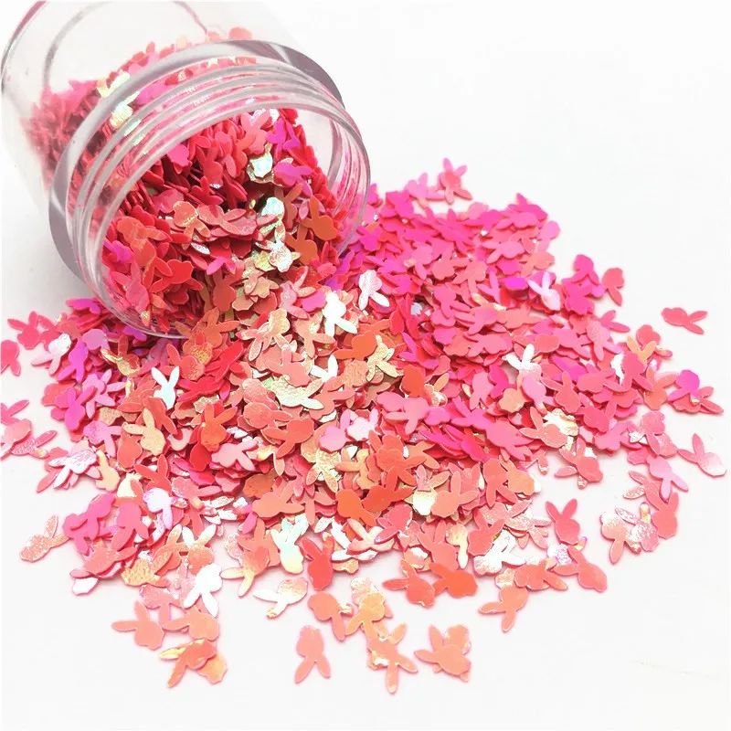 Пайетки из пвх в форме кролика 5 мм|Блестки| |