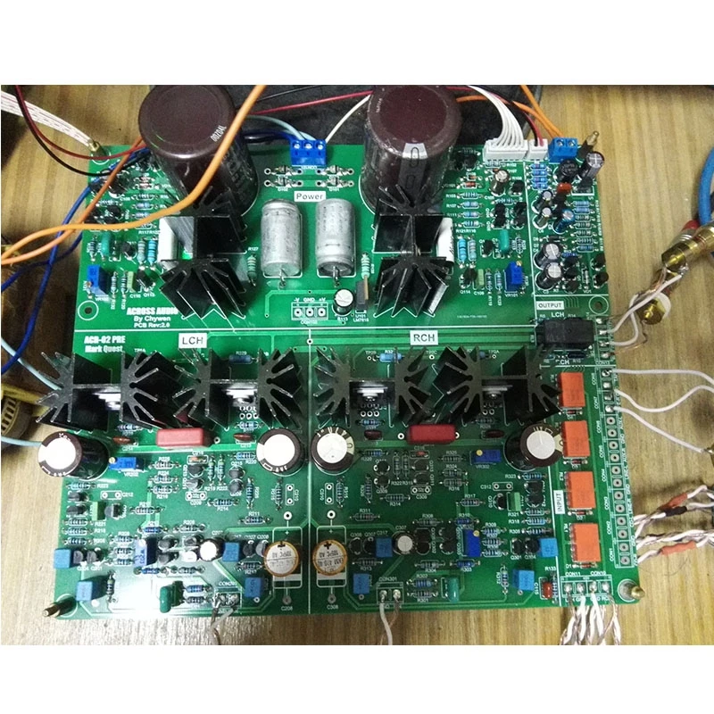 Предварительный усилитель FET дифференциальный вход плата предварительного