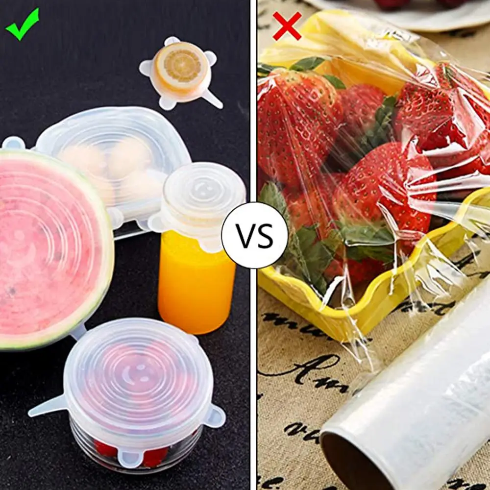 Meijuner 12 шт. силиконовая крышка для сохранения свежести продуктов круглая