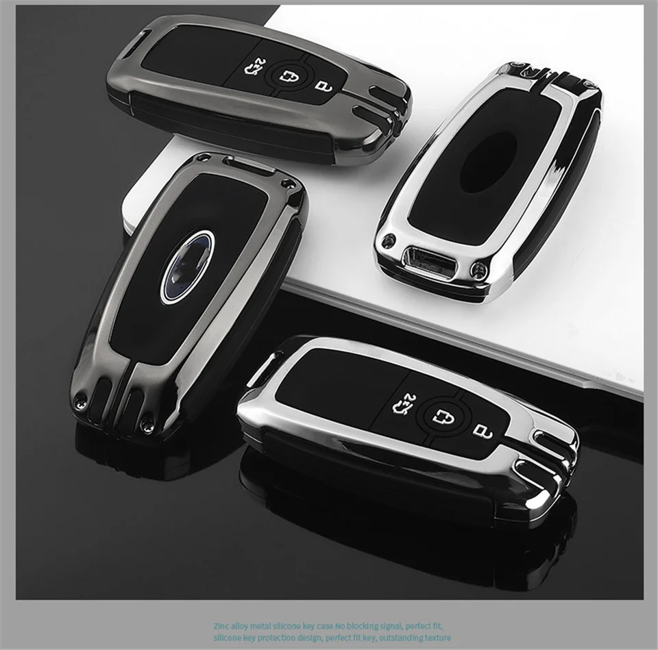 Copertura della cassa chiave dell'automobile per Ford Fusion Mustang Explorer F150 F250 F350 2017 2018 EcoSport Edge S-MAX Ranger Lincoln Mondeo fiesta - H36d0fdaf57d641fe9d43314862d13812B