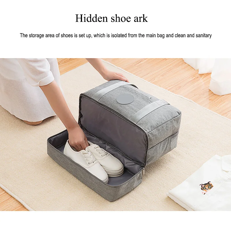 Спортивная вместительная водонепроницаемая сумка для тренажерного зала фитнеса