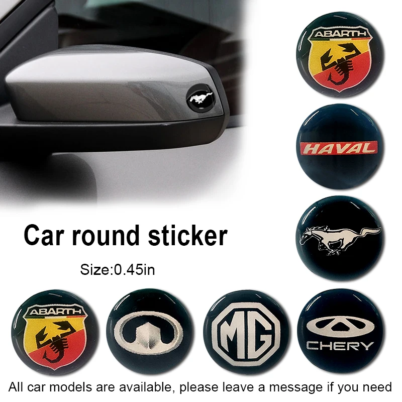 

10pcs Car Stickers Small Decor Steering Wheel Decals for INFINITI Q50 Q30 G37 Qx70 Q60 Qx30 Q50 S G35 Fx50 Fx37 Car Accessories