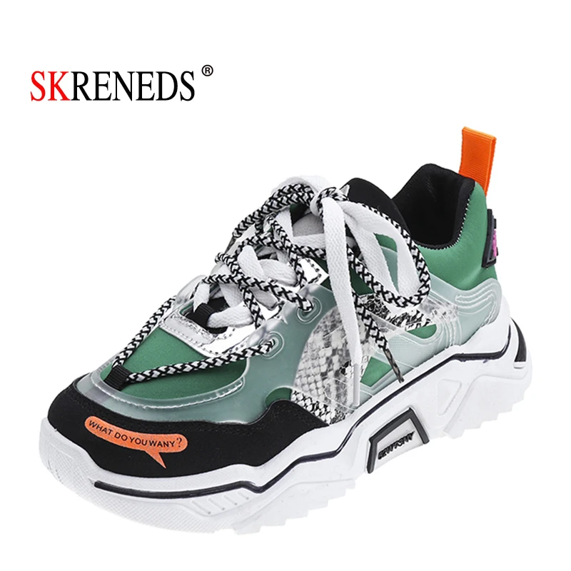 Женские кроссовки SKRENEDS новинка весны 2019 модная женская повседневная обувь