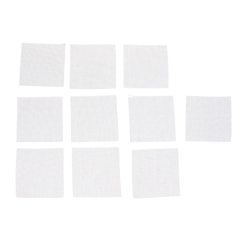 

10 Pcs Aquarium Tank Stainless Steel Wire Mesh Pad Plants Moss Net