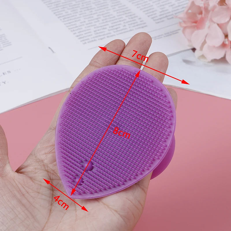

1PCS New Silicone Beauty Washing Pad Facial Exfoliating Blackhead Face Cleansing Brush Tool Soft Deep Cleaning Face Brushes