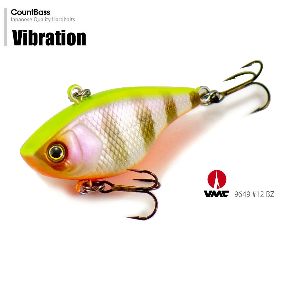 40 мм 4,6 г Вибрация обратного отсчета Hard жесткие приманки Lipless Crankbait тонущие рыболовные приманки для пресной воды