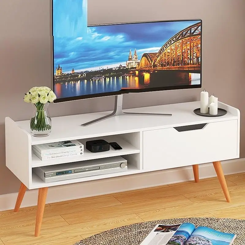 Столик Tele Standaard Riser с поддержкой экрана подъемник для офиса деревянный