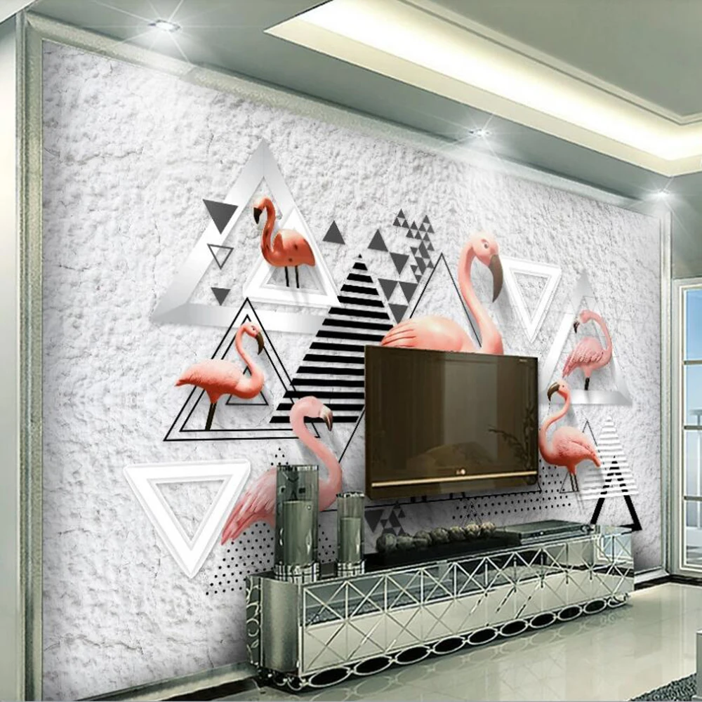 3D-обои Milofi на заказ Настенные обои в скандинавском минималистичном стиле 3D