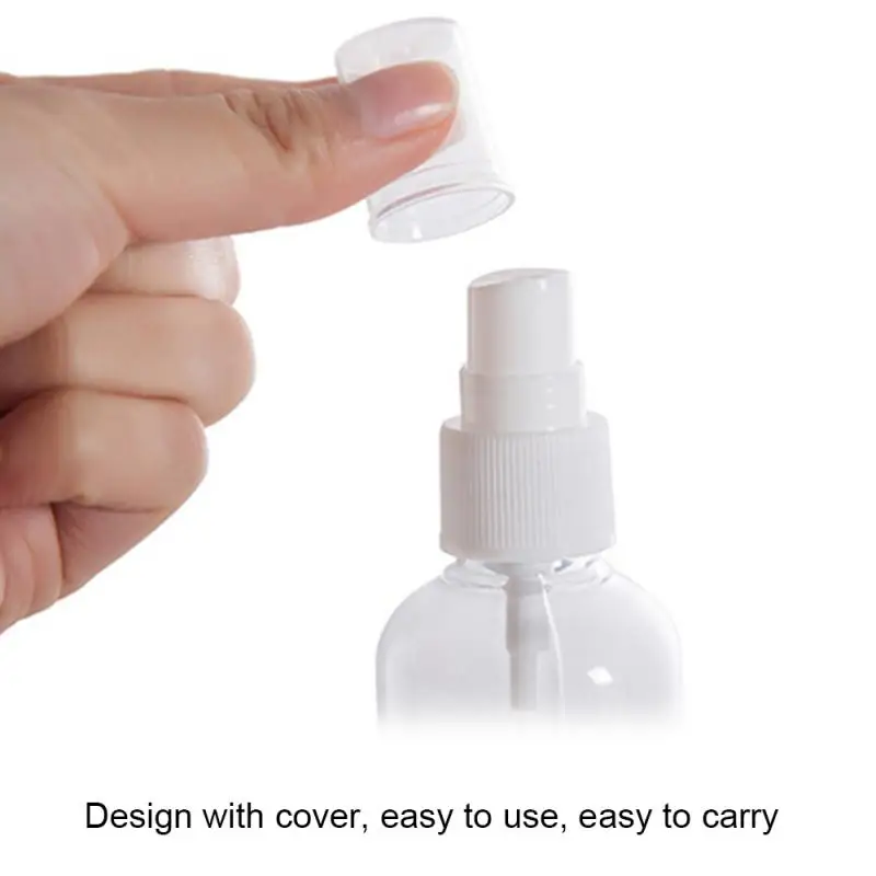 

30-200ml Portable Plastic Spray Bottle Transparent Makeup Moisture Atomizer Pot Fine Mist Sprayer Garden Plant Watering Tools
