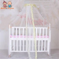 factory price summer baby bed mosquito mesh dome shaped curtain net for toddler crib cot canopy