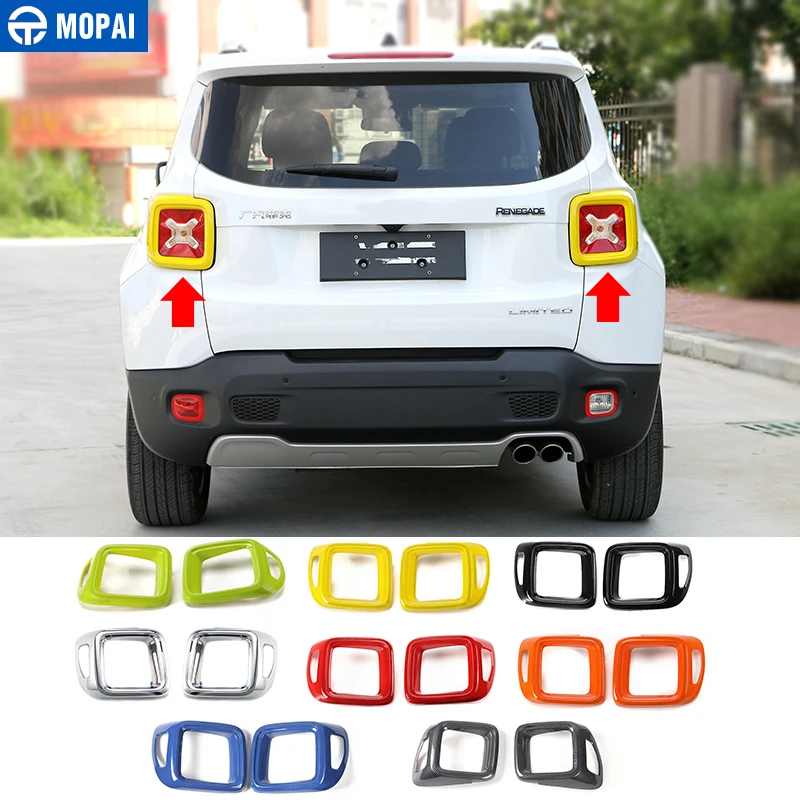 MOPAI ABS Автомобильная внешняя задняя фара Декоративные наклейки аксессуары для Jeep