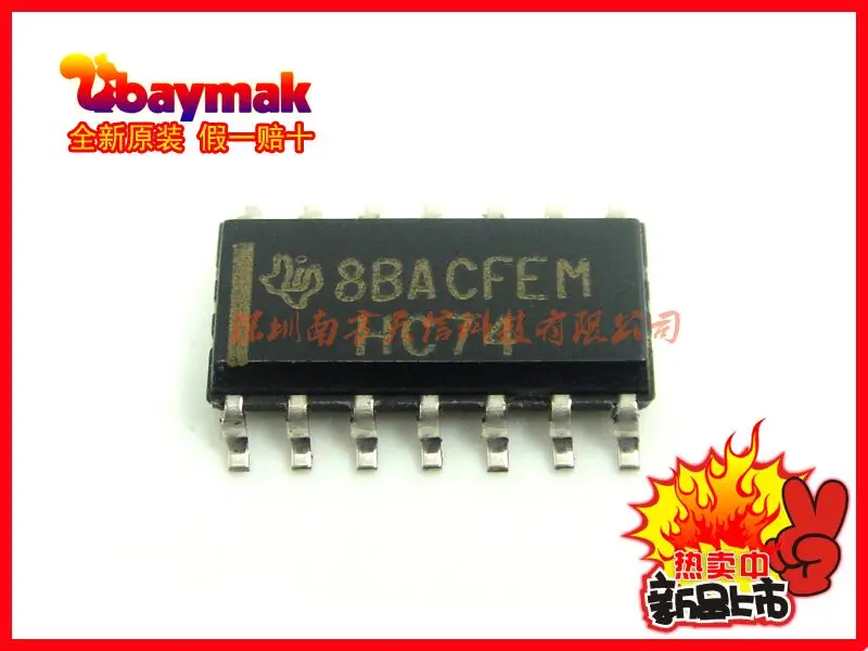 

Бесплатная доставка | SN74HC74DR SN74HC74D HC74 SOP14 20 10 шт.