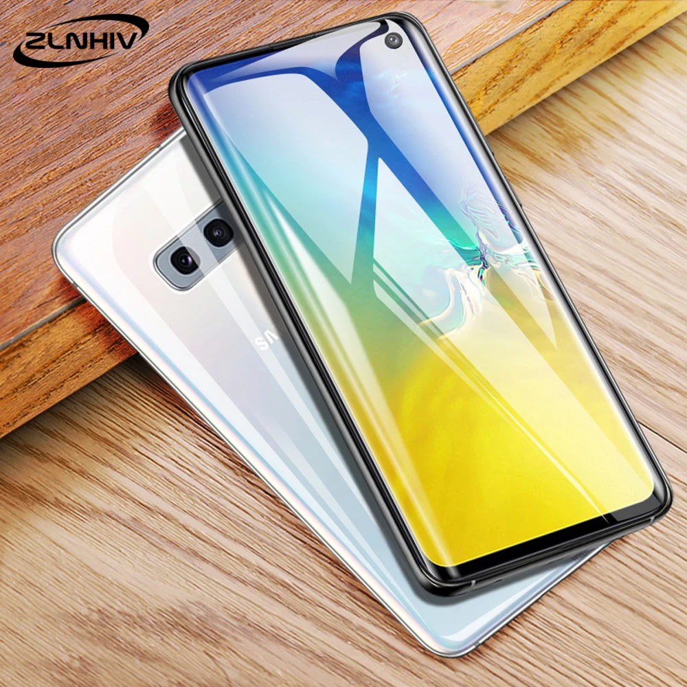 ZLNHIV полное покрытие для samsung Galaxy S8 S9 S10e S10 plus закаленное стекло защиты экрана S7 edge