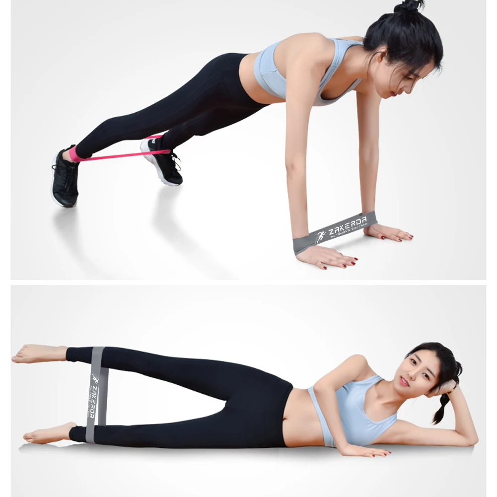 

5 PCS Yoga Crossfit Эспандеры 5 уровня резиновые Тренировочный канат для перетягивания для занятий спортом Пилатес расширитель Фитнес оборудования...