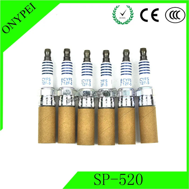6 шт./лот SP-520 Platinum Свеча зажигания для Ford Edge CYFS-12F-5 Transit Lincoln MKT SP520 CYFS12F5 SP 520 CYFS 12F 5 |