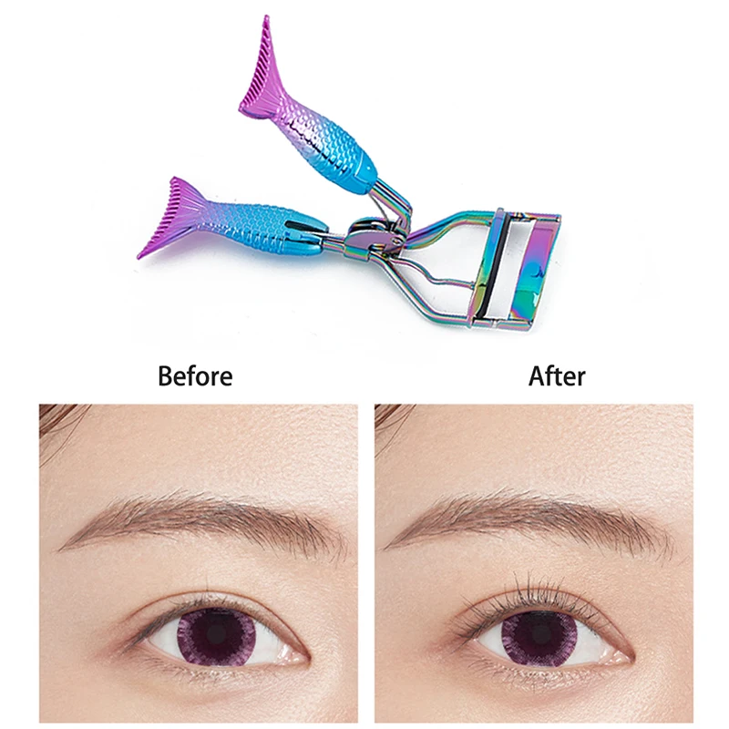

1Pc Pro Makeup Eyelash Curler Beauty Tools Lady Women Nature Style Cute Eyelash Handle Curl Eye Lash Curler kuZHEN