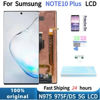 100original amoled lcd screen for samsung galaxy note10 plus n975 n975u n975fds lcd display touch screen digitizer assembly