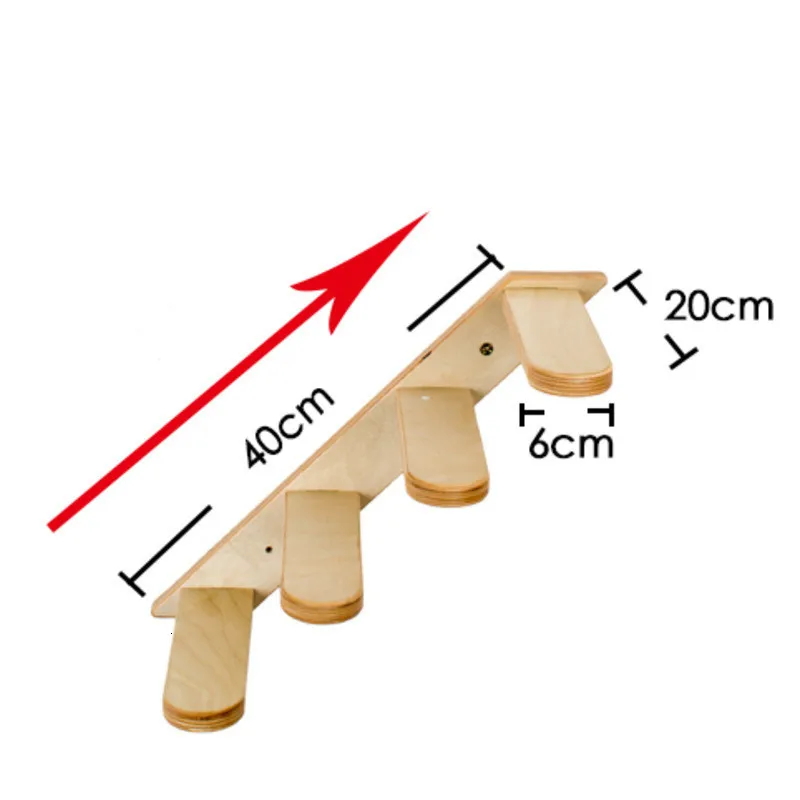 Wall-Mounted Jumping Platform Cat Scratching Post Tree Climber Sisal Rope Ladders Kitten Hanging Furniture Pet Climbing Step |