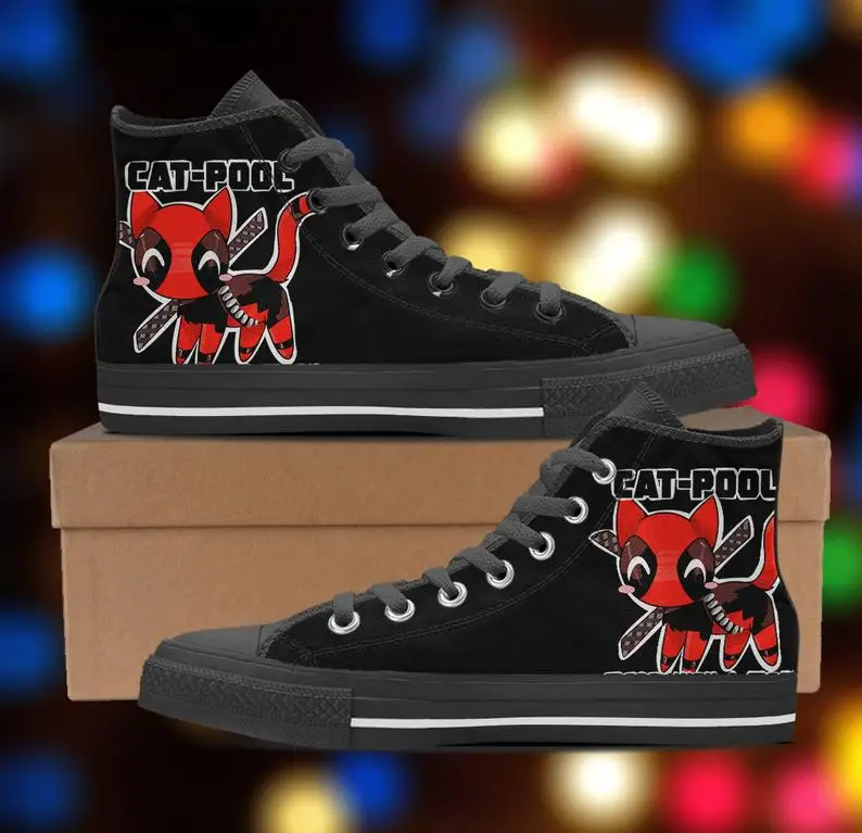 

Deadpool shoes, Mens Womens Designer Leisure Sneakers Men Casual Canvas Shoes Off White