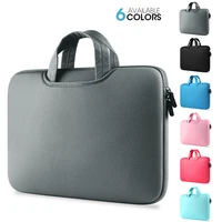 11 12 13 14 15 15 6 inch laptop bag computer sleeve case handbags dual zipper shockproof notebook cover for all laptop