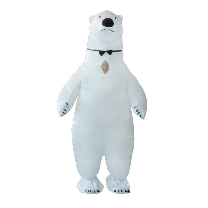 

Аниме надувной полярный медведь Мультяшные фантазии милый талисман костюм Рождество Хэллоуин День Рождения вечерние НКА Косплей Подарки