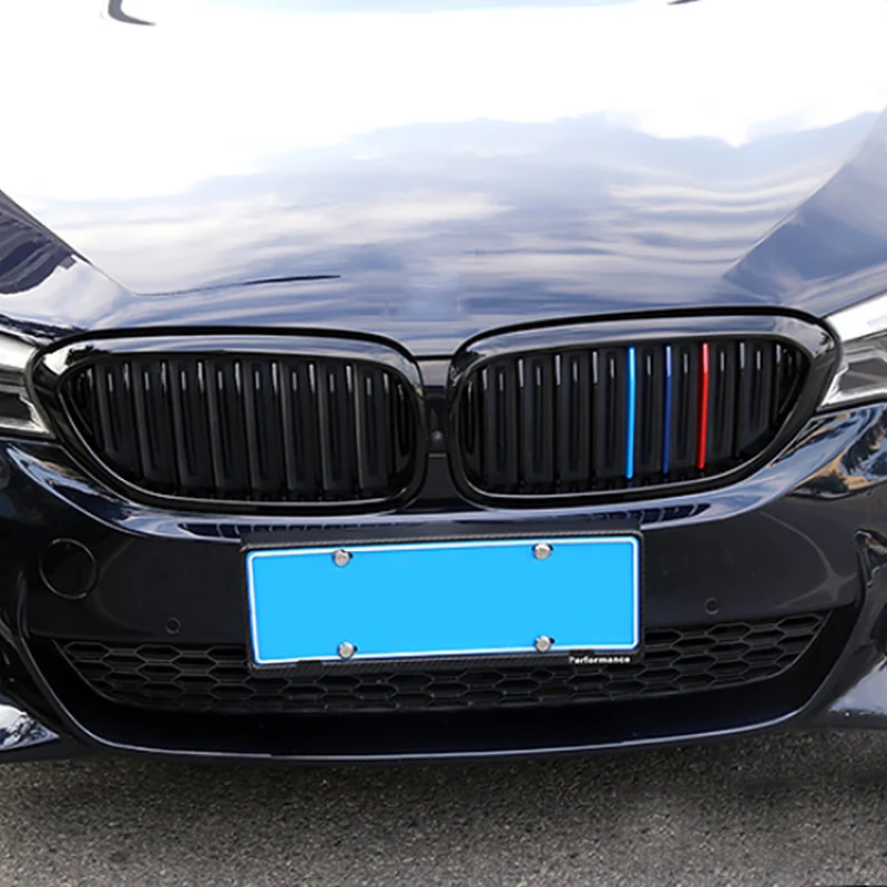 GELINSI для BMW G30 5 Series 2018 2017 передняя крышка автомобиля средняя сетка решетка решетки