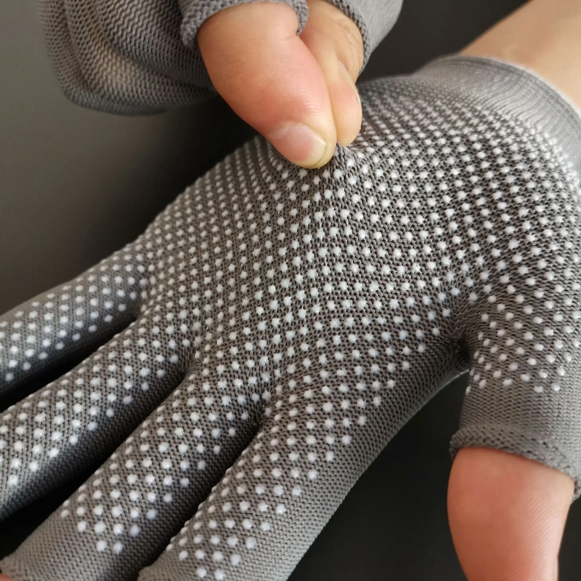 Нескользящие дышащие рыболовные перчатки прочные для рыбалки с тремя пальцами