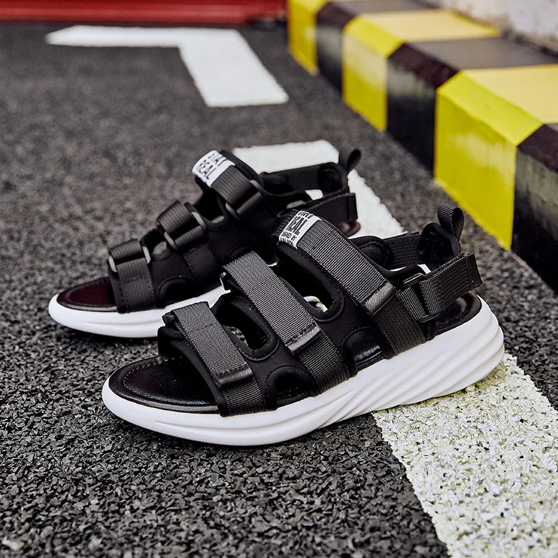 

SWYIVY PU Casual Shoes Woman Sandals 2020 Platform Sandals Women Hook Loop Summer Wedge Shoes For Women Sandale Femme Fashion 44