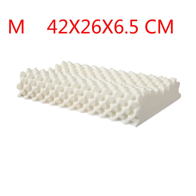 Многоцветный Шейный защитный массаж позвоночника подушки для тела 58x34 CMThailand чистый натуральный ортопедический латекс подушка - Цвет: Многоцветный