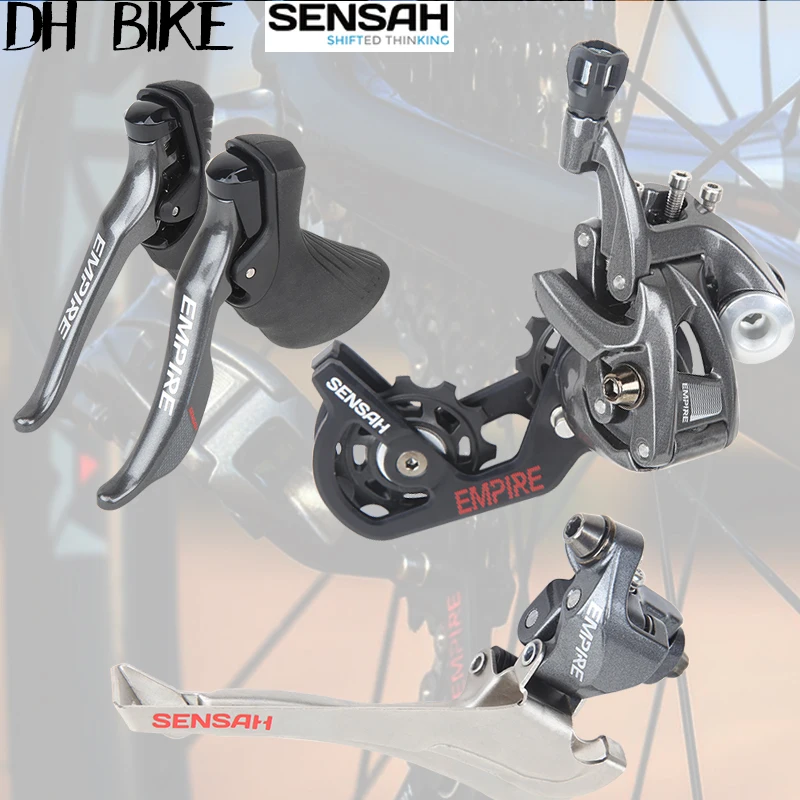 SENSAH EMPIRE 2x11 скорость 22s дорожный велосипед Переключатели скоростей + передние