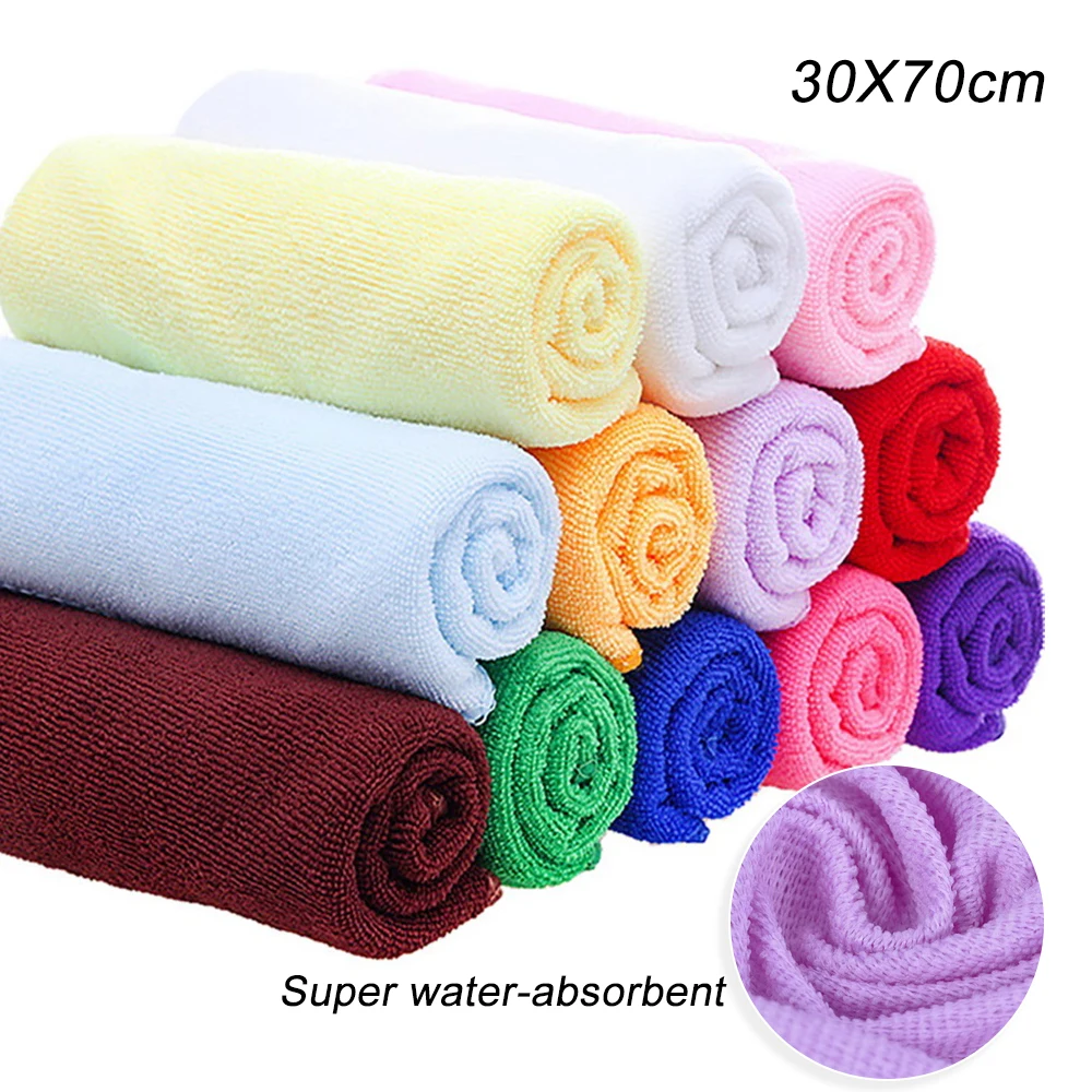 Абсорбирующее детское банное полотенце из микрофибры для рук хлопка взрослых