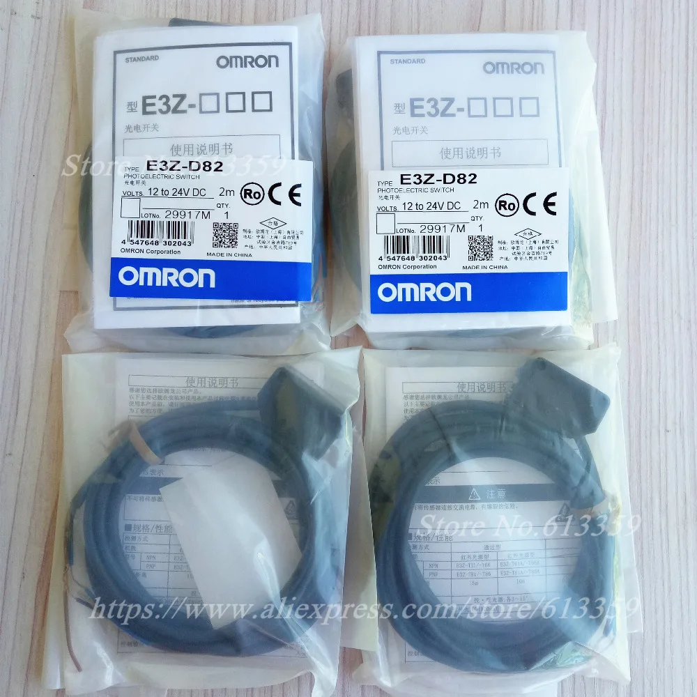 Фотоэлектрический датчик Omron E3Z-D82 PNP 8-50 см новый высококачественный |