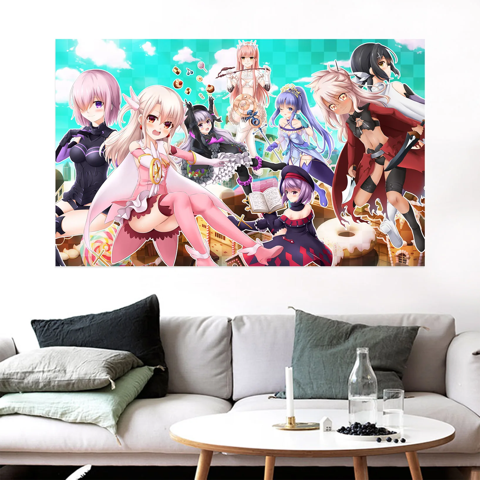 [Самоклеющиеся] 3D калейд лайнер 164 Япония Аниме настенные наклейки AJ обои