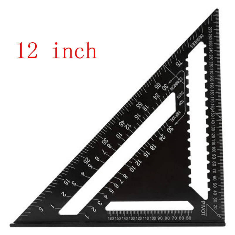 Чертежные инструменты треугольная измерительная линейка 7 дюймов