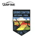 JumpTime 13x4 см, винтажная дорожная наклейка с изображением национального каньона, значок, наклейки на бампер, лобовое стекло, доска для серфинга, виниловая пленка для автомобиля