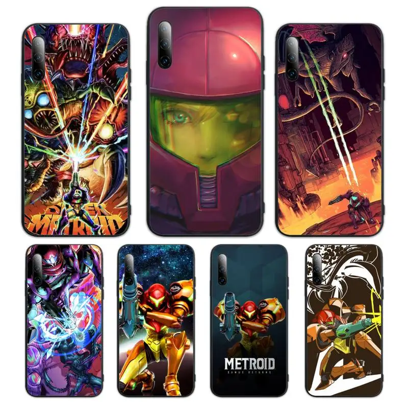 

metroid wallpaper HD Phone Case For Samsung Galaxy J7 J8 J4 J5 J2 J6 note 5 8 7 9 10 prime lite Cover Fundas Coque