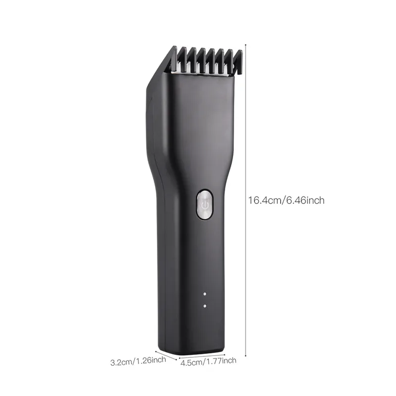 

Nano Ceramic Electric Hair Cutter Adjustable Hair Clipper Cordless Low Noise Hair Trimmer Men Kids 1.5 Hours Quick Charge Barber