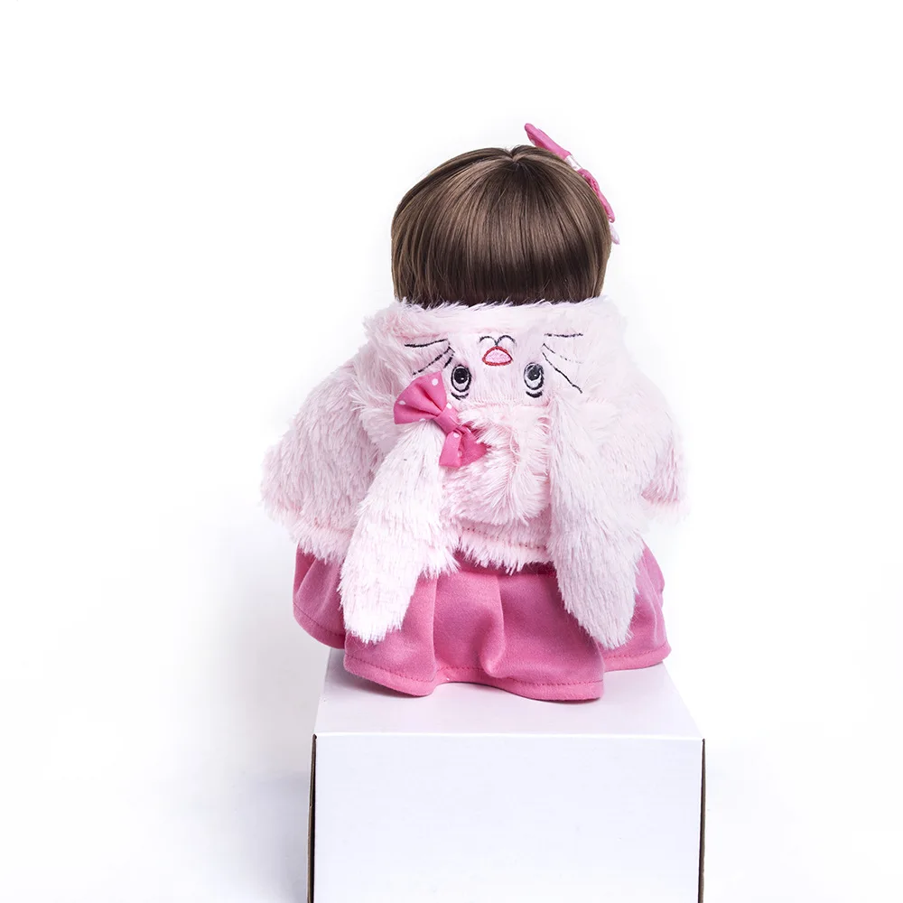 Кукла reborn Pickwoo bebes 18 'ཬ см куклы для маленьких девочек Мягкие силиконовые Boneca