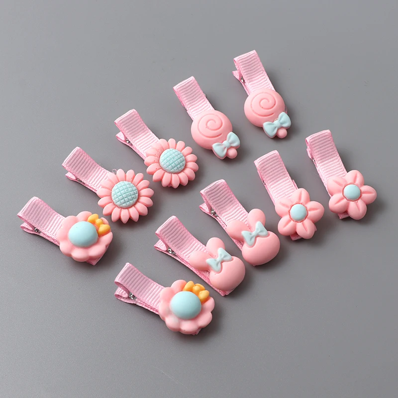 

Cute Cartoons Hair clip Set Girl Accessories Girl Hair bands Bow Fruit Flower Animal Hairpins headwear Cute Hair accessories