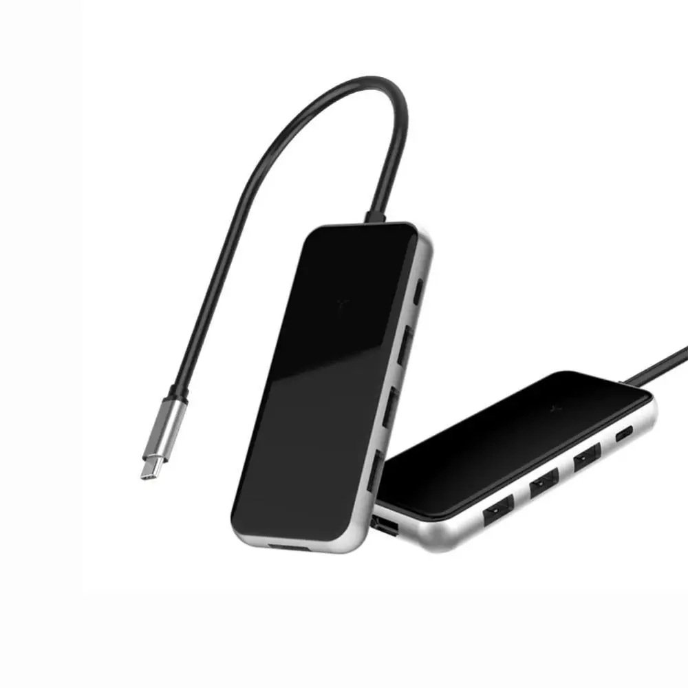 

5 in 1 Type-C to HDMI-compatible PD Charging 3 USB 3.0 Ports Hub Adapter Dock PC Laptop