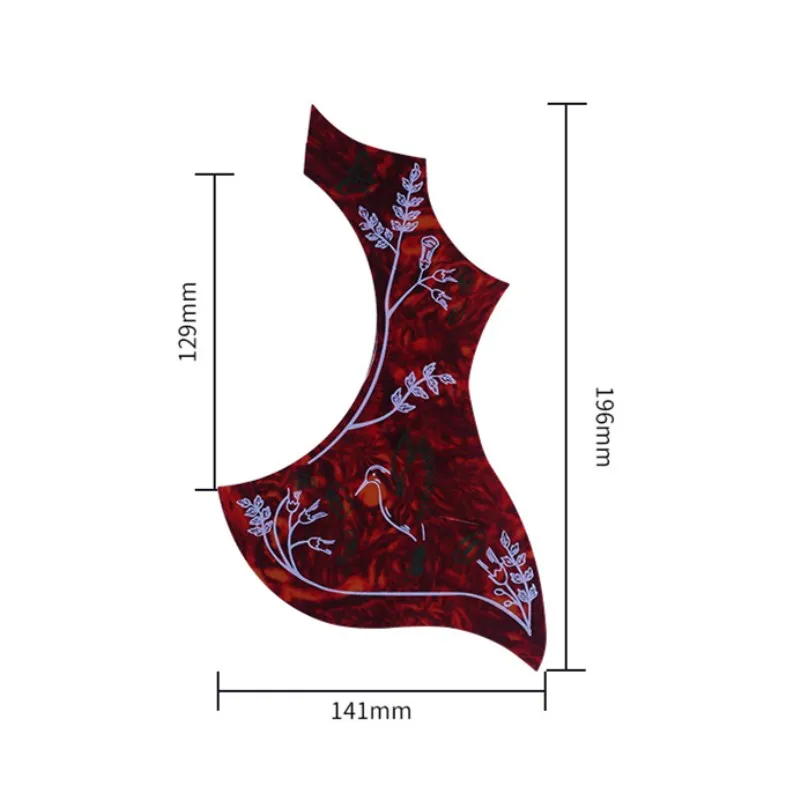 1 шт. профессиональная наклейка для акустической гитары самоклеящаяся