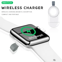 Портативное беспроводное зарядное устройство для IWatch 5 4 зарядная док-станция USB зарядное устройство кабель для Apple Watch Series 5 4 3 2 1