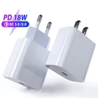 Сетевое зарядное устройство с портом USB Type-C, 20 Вт, для iPhone 12, 11 Pro Max, X, XS, MacBook Air, iPad Pro 2018, Samsung S30, S20, S21, Note 20, 10