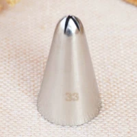 33 icing tip nozzle cake decorating tips stainless steel icing fondant piping decorating nozzle tip baking pastry tools
