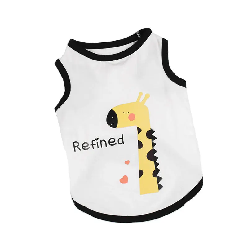 Летняя тонкая секция собачьей одежды для маленькой борющейся собачки Тедди-медведя, дышащий жилетик для домашних животных весенней одежды.